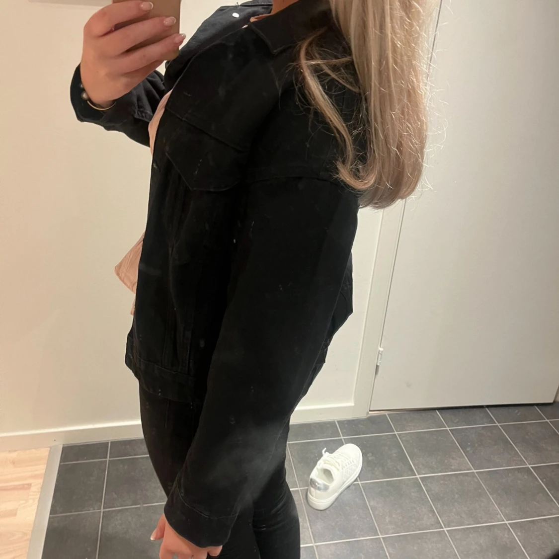 Svart jeansjacka!🖤 - 2