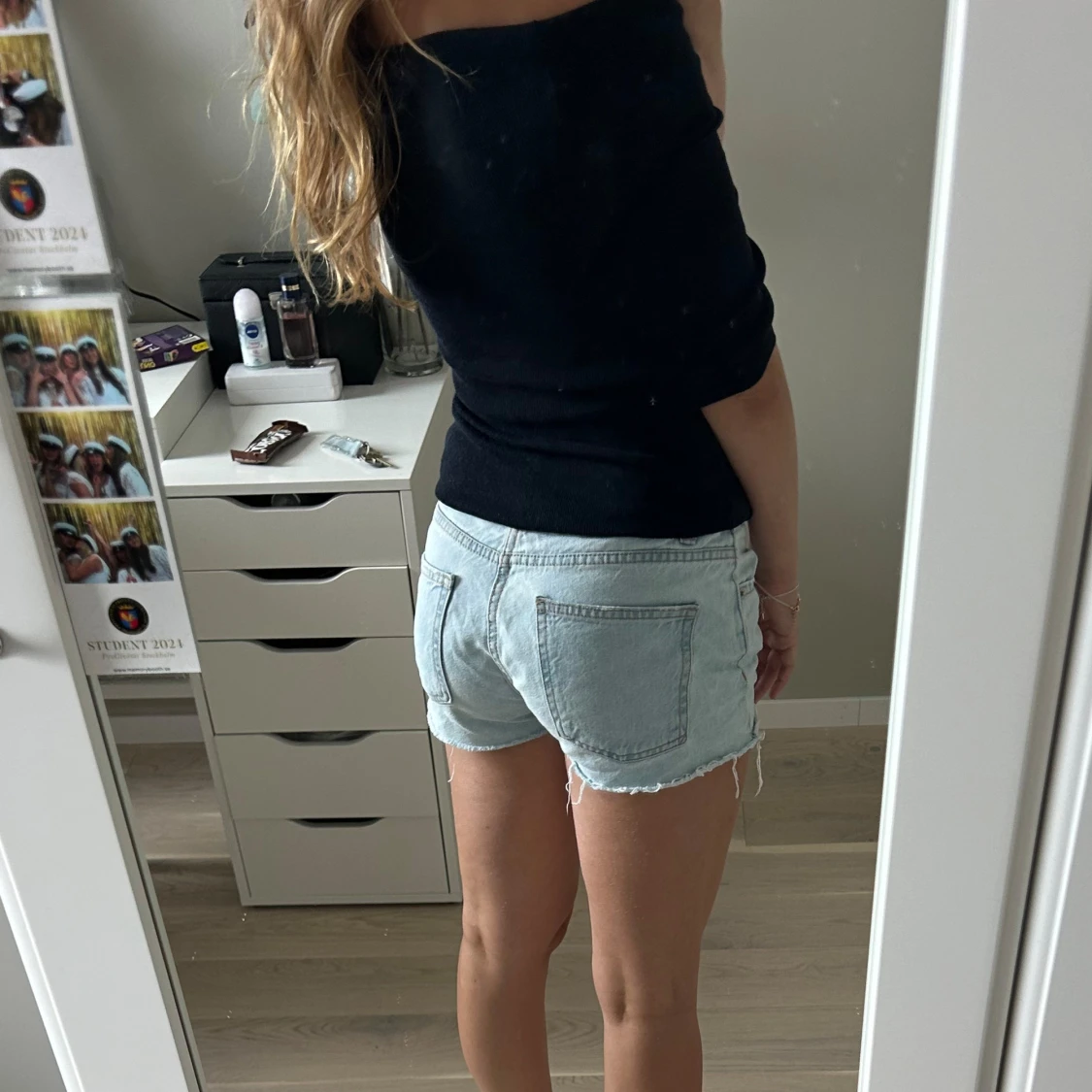 Svart offshoulder topp från Zara - 91