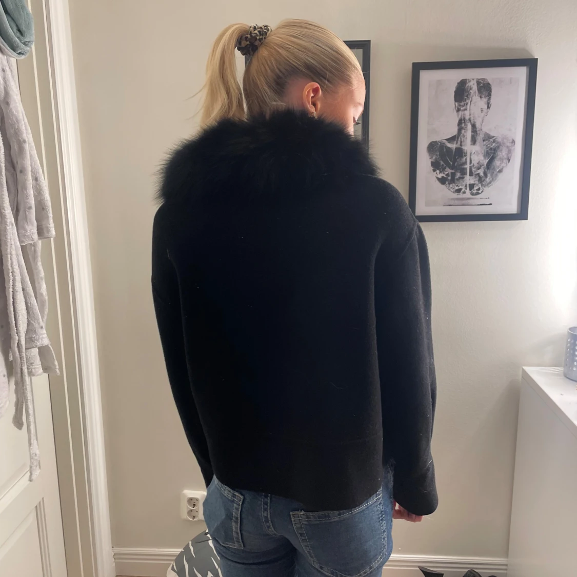 Kappa med päls - 90