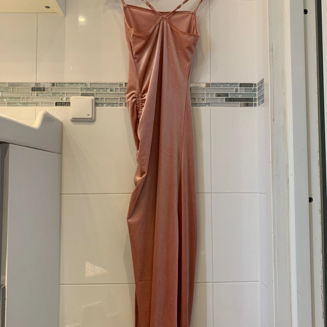 Fin rosa klänning  - 90