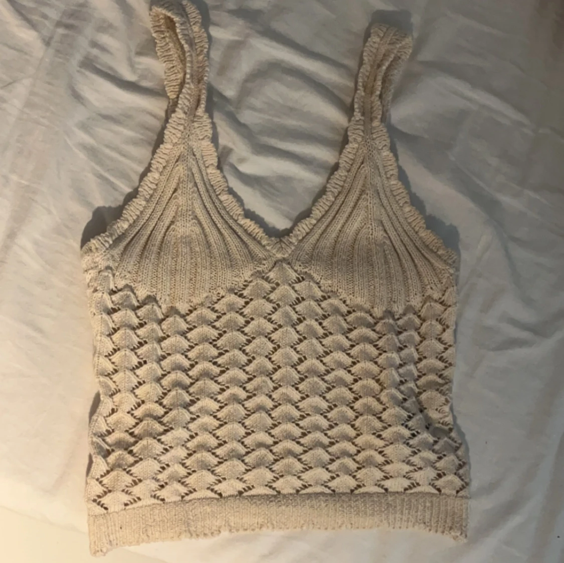 Virkad vintage topp - 58