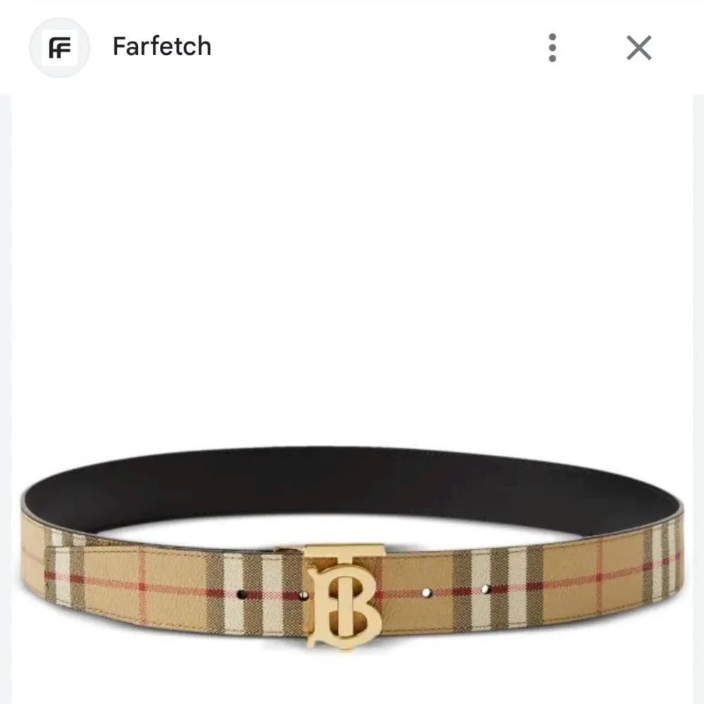 Riktigt snyggt burberry bälte säljer den då den är lite för stor på mig. Helt ny har prövat på den. Skriv vid frågor. Accessoarer.