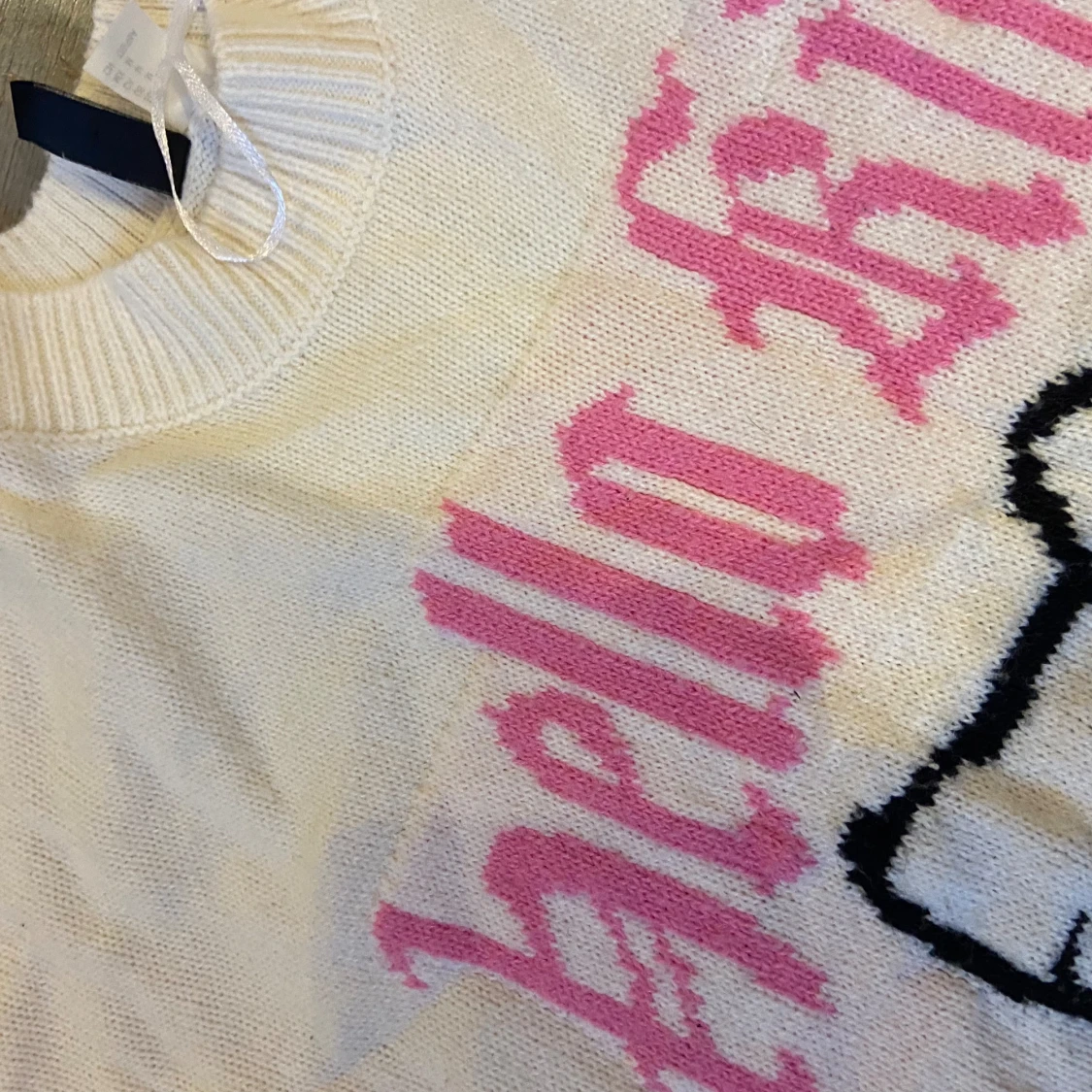 hello kitty stickad tröja💞 - 90