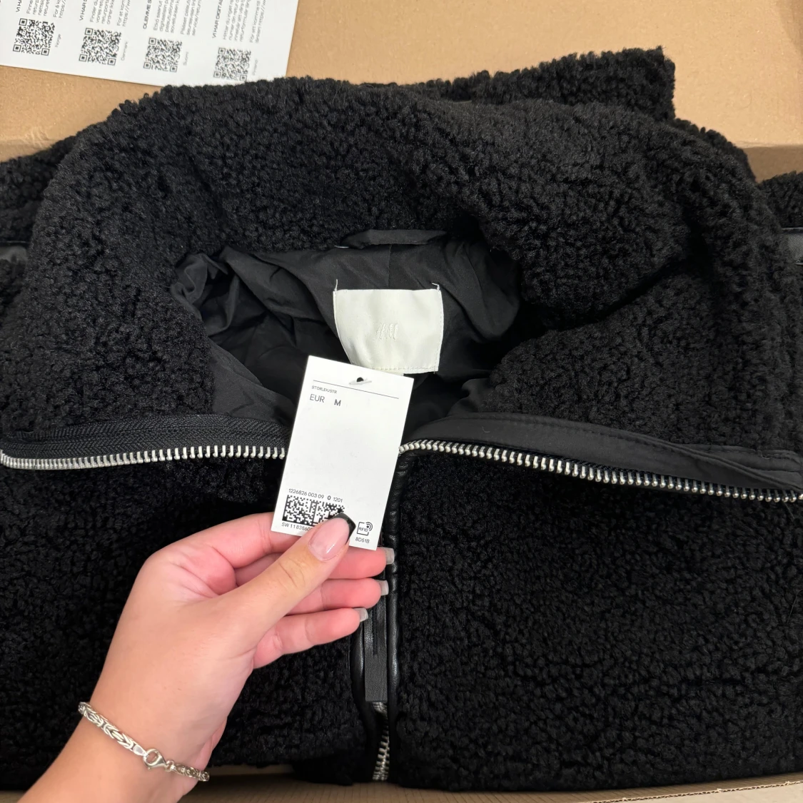 Pilejacka med lös passform - 93