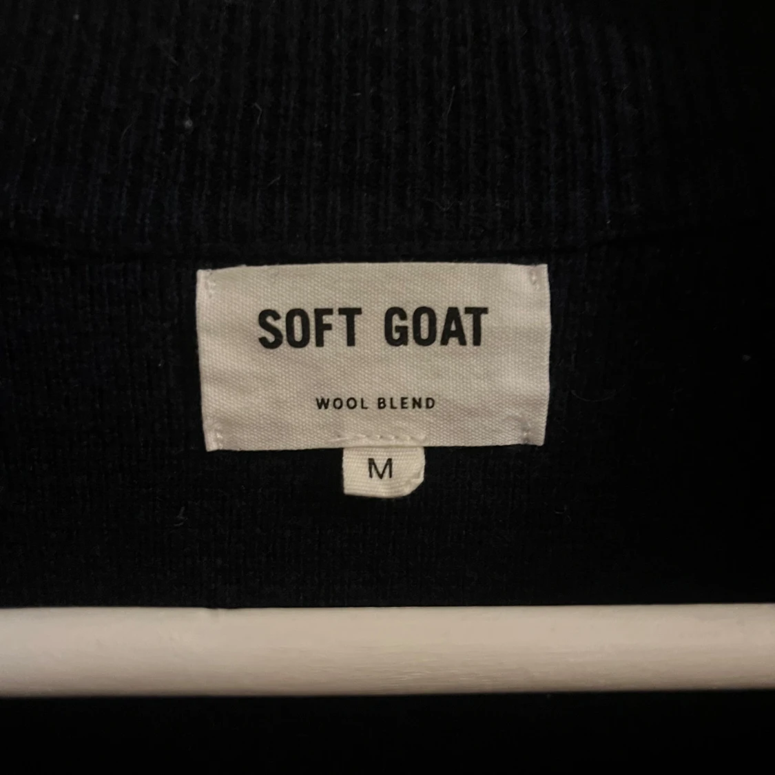 Mörkblå kofta från Soft Goat - 90