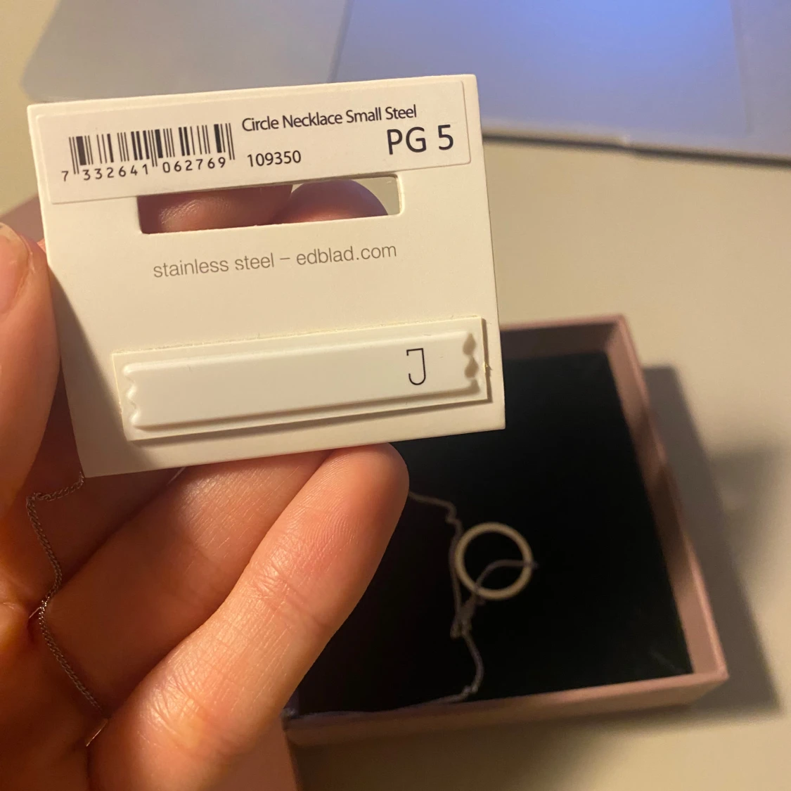 Edblad Sprillansnytt Silverhalsband PG5 - 91