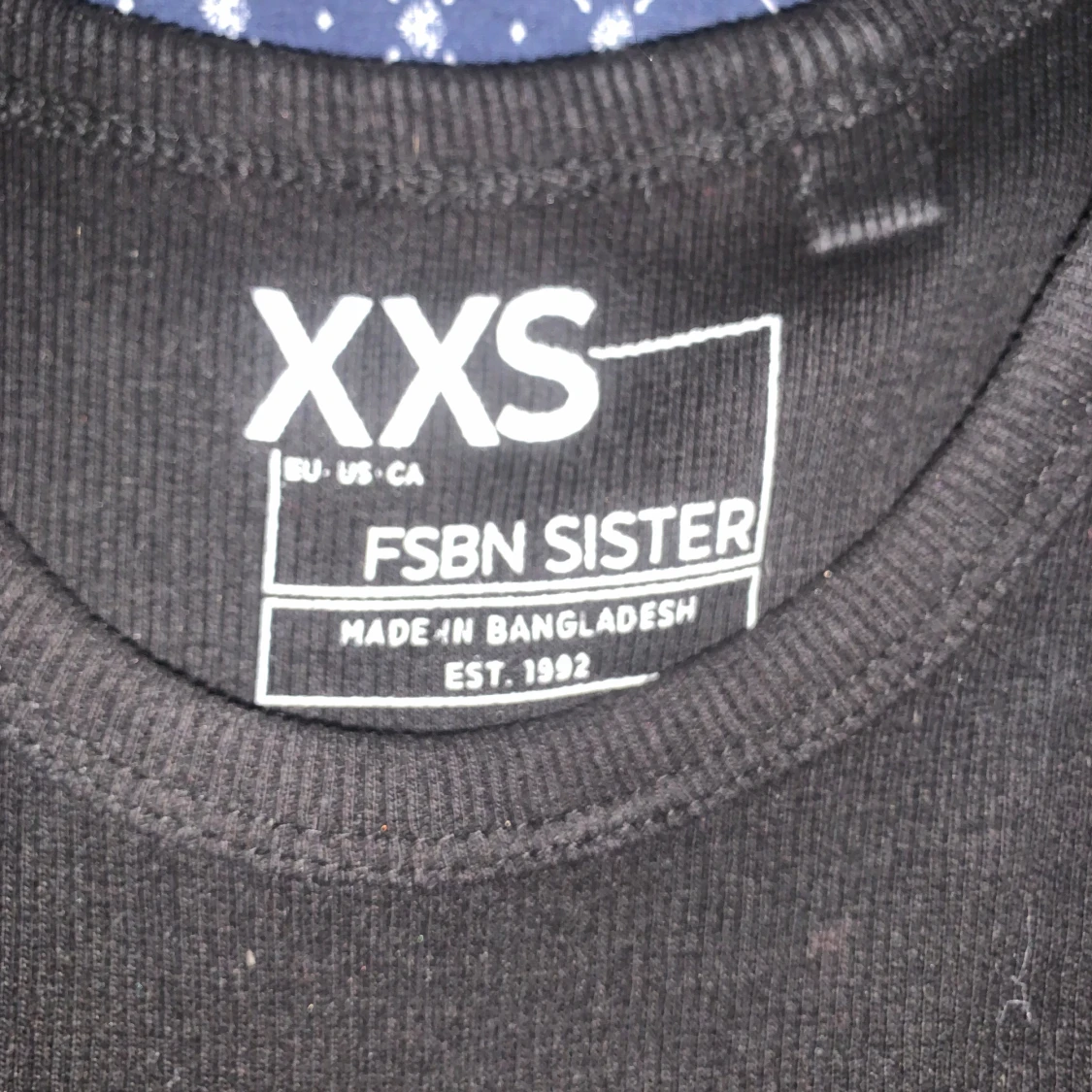 Svart ribbad linne från new yorker - 91