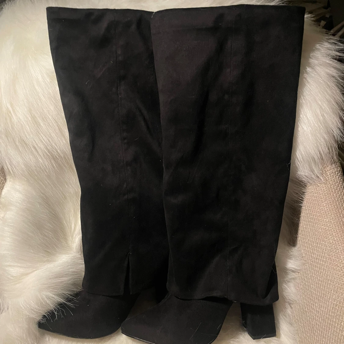 Svarta stövlar med klack - 3