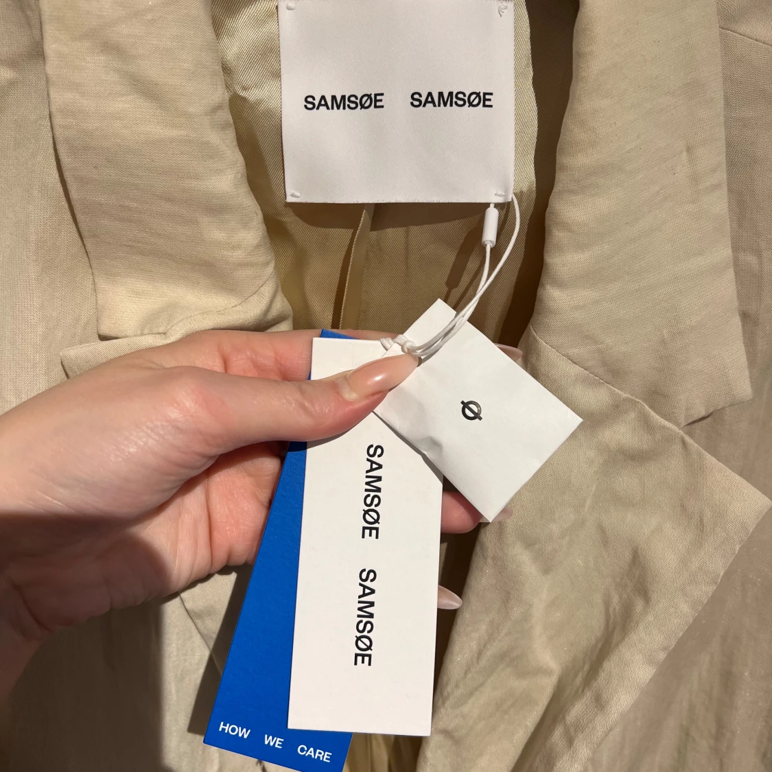 Beige kavaj från Samsøe Samsøe - 92