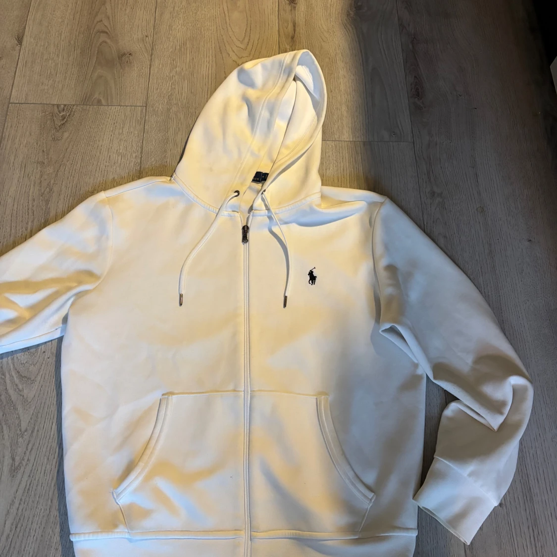Vit hoodie från Ralph Lauren - 1