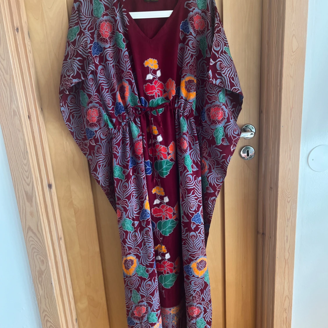 Batikklänning från sent 70-tal