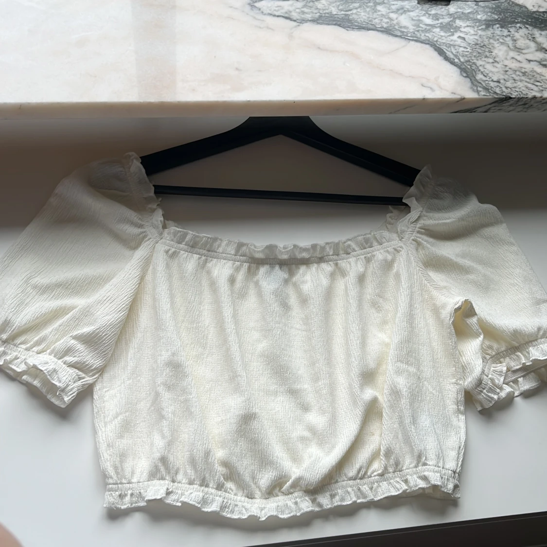 Vit blus från H&M Divided