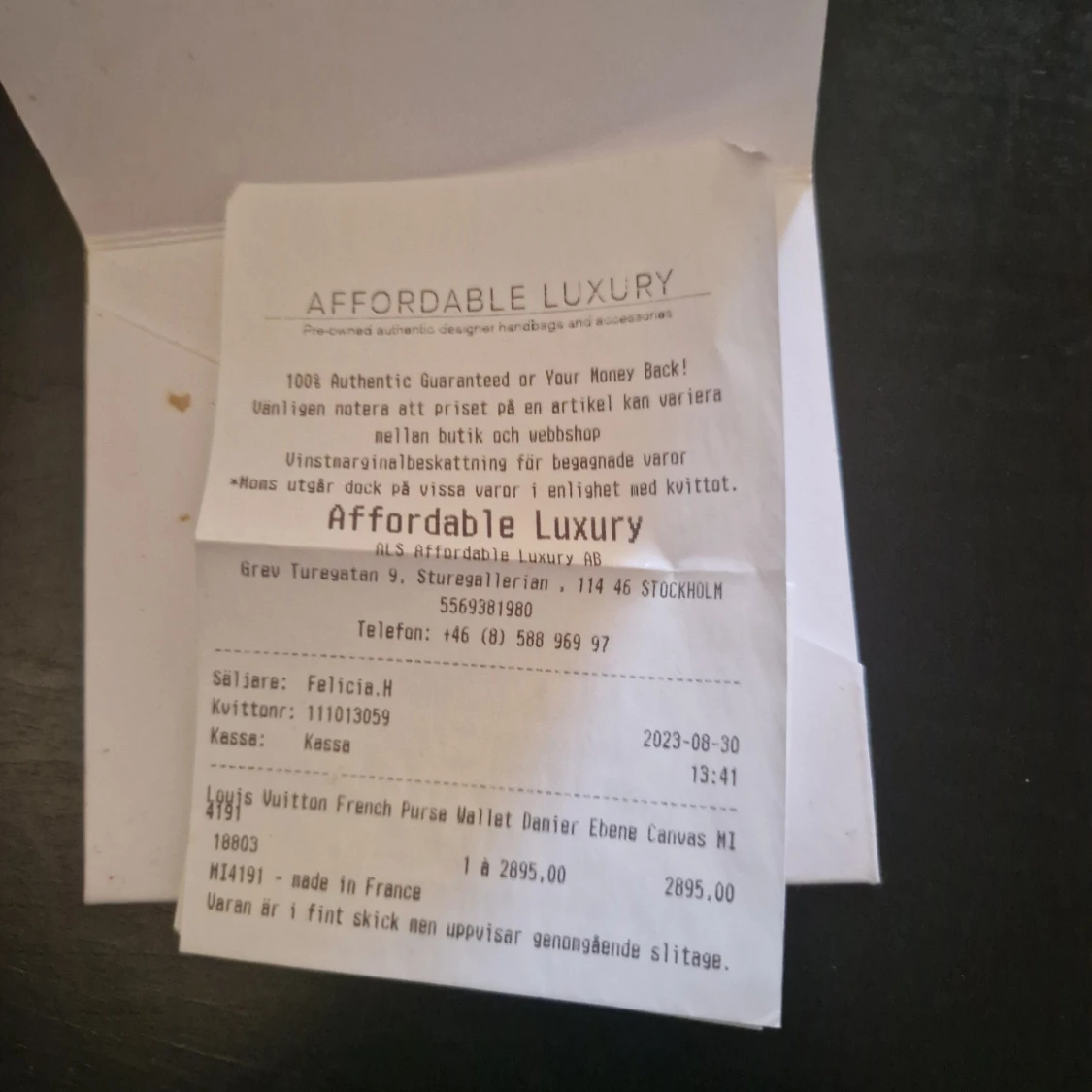 Louis Vitton plånbok - 90