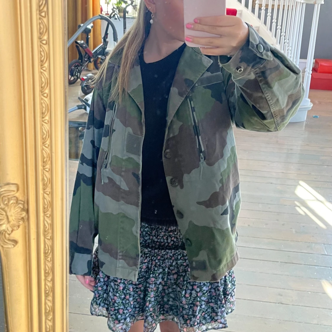 Camouflage vindjacka