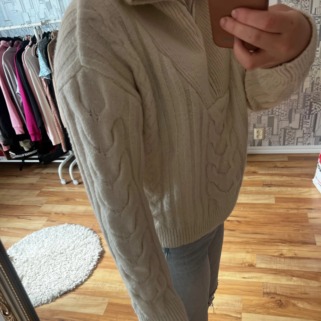 Stickad tröja  - 90