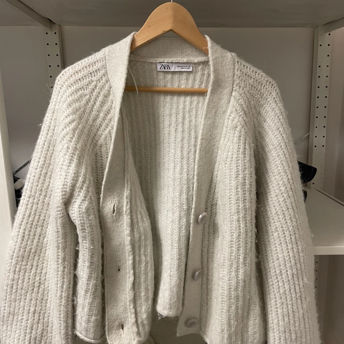 stickad kofta zara - 90