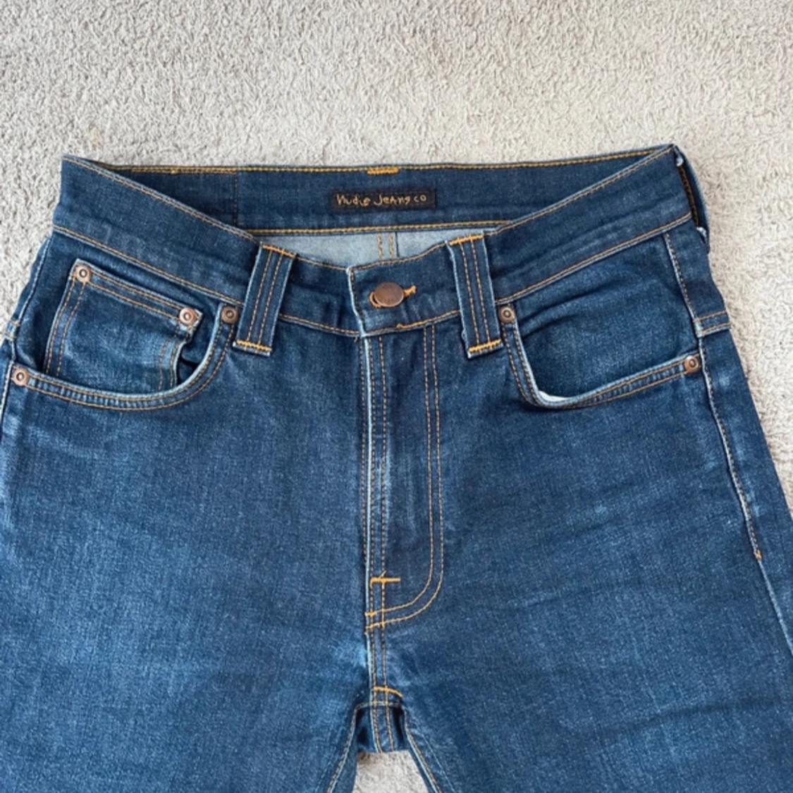 Blå jeans från Nudie Jeans - 92