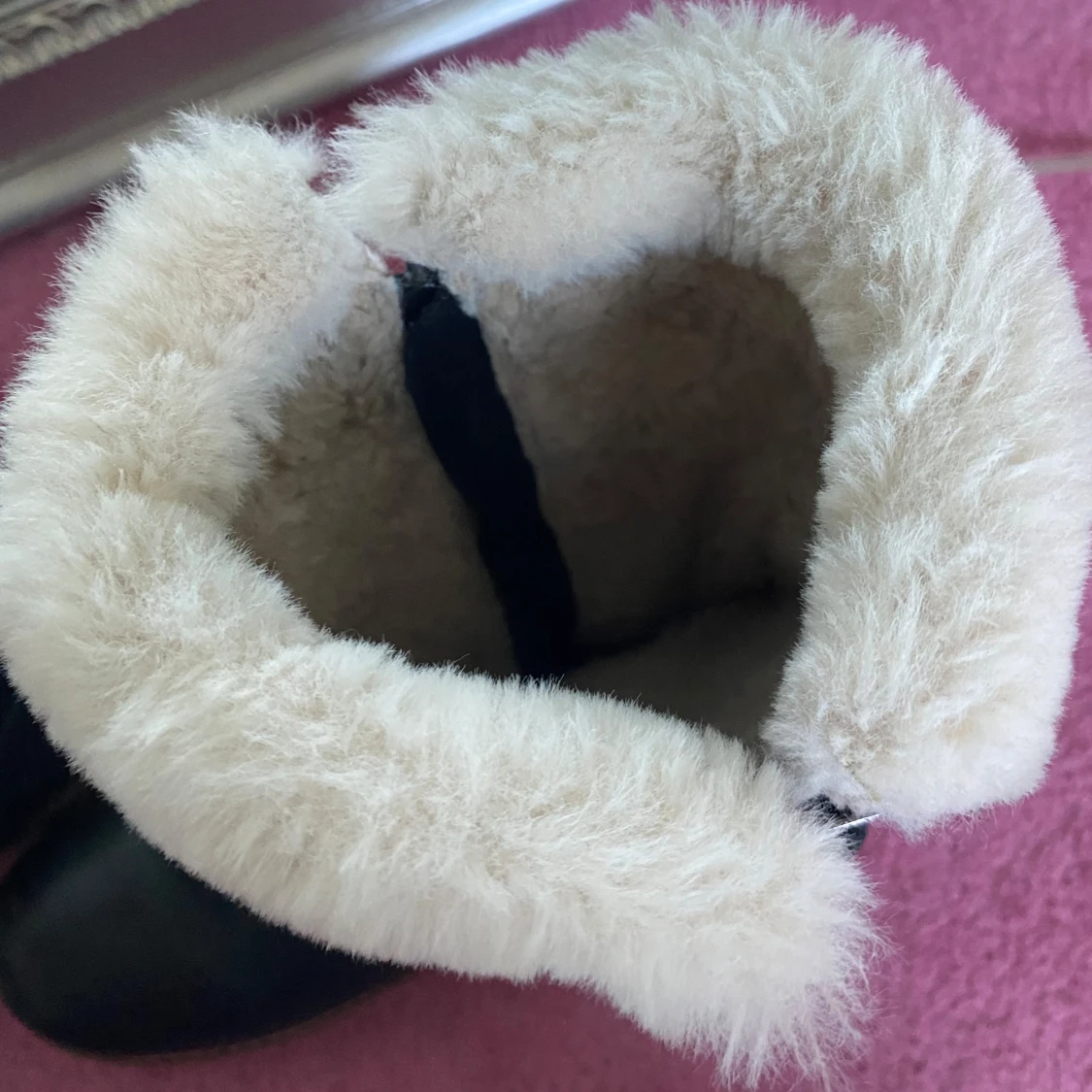 Svarta Vinterkängor Med Spänne - 91