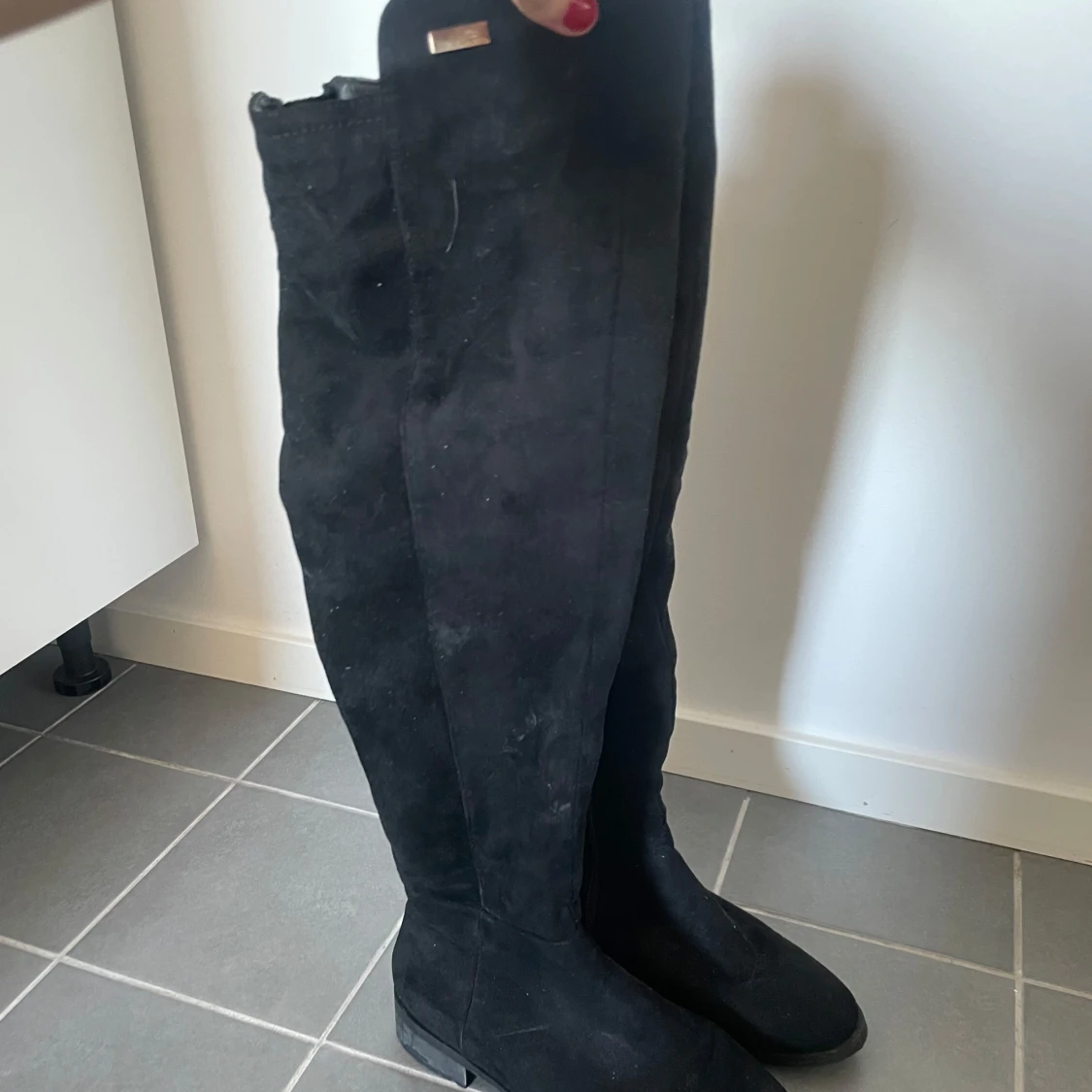 Höstboots i mocka - 93