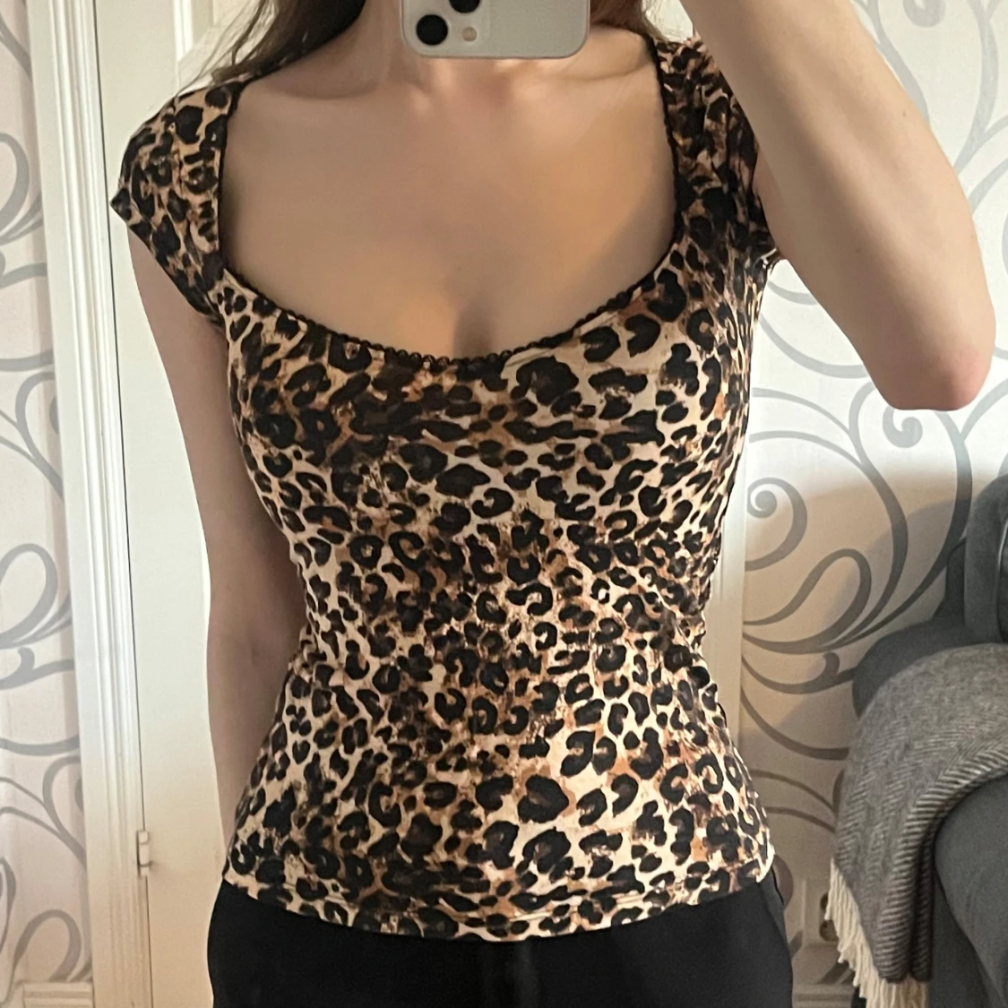 Leopard topp