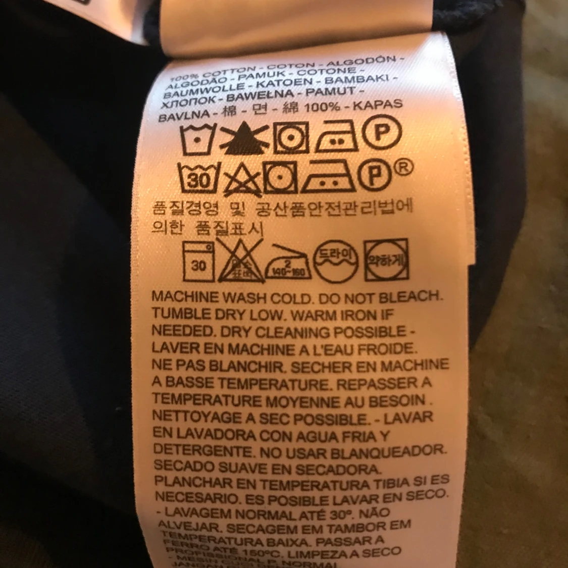 Levis T-shirt marinblå - 92