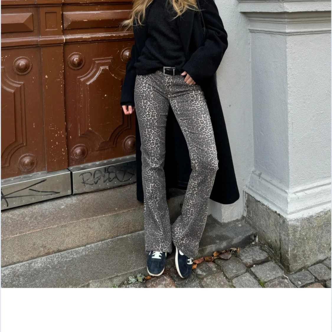 Leopardmönstrade byxor - 91