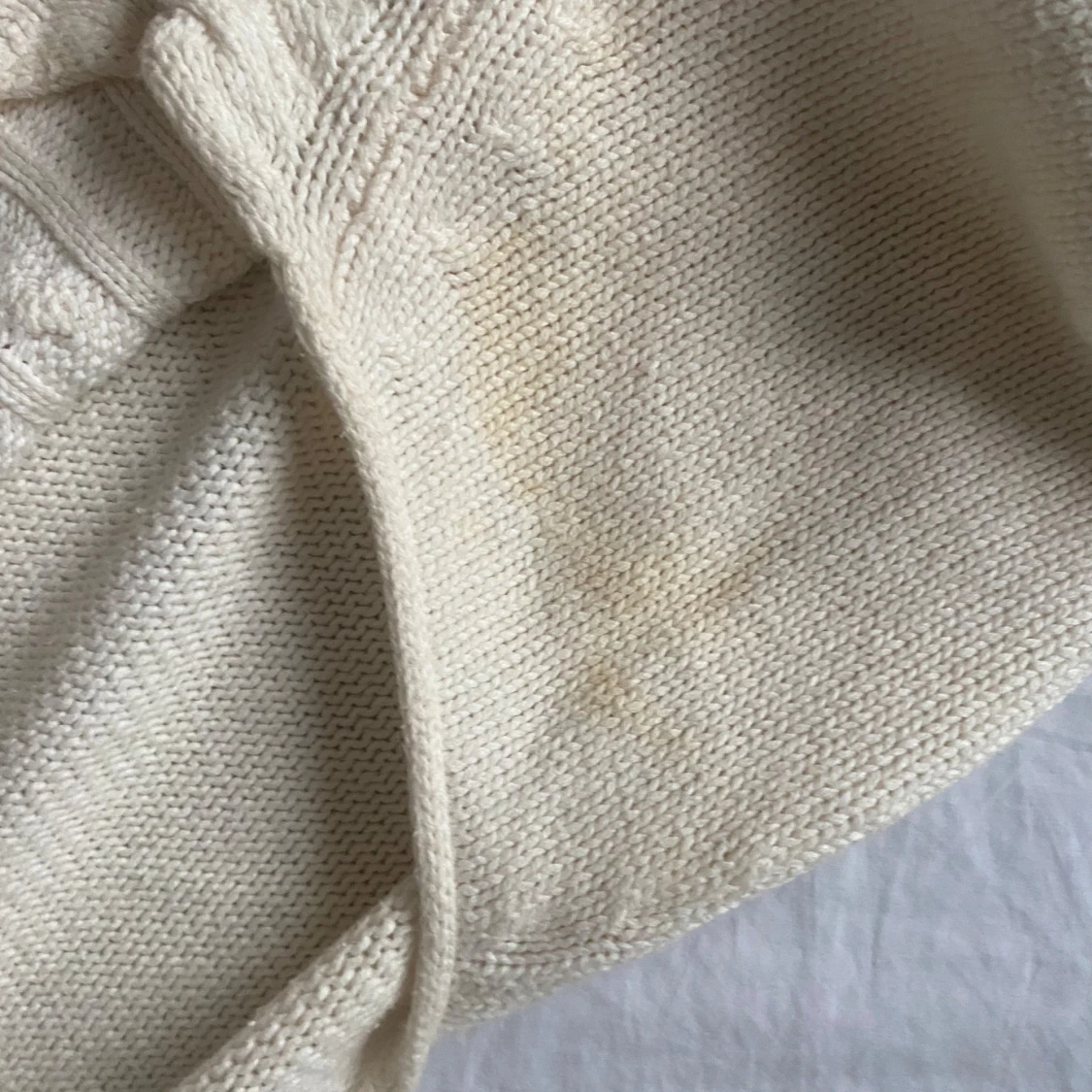 Vit stickad tröja från Route 66 - 92