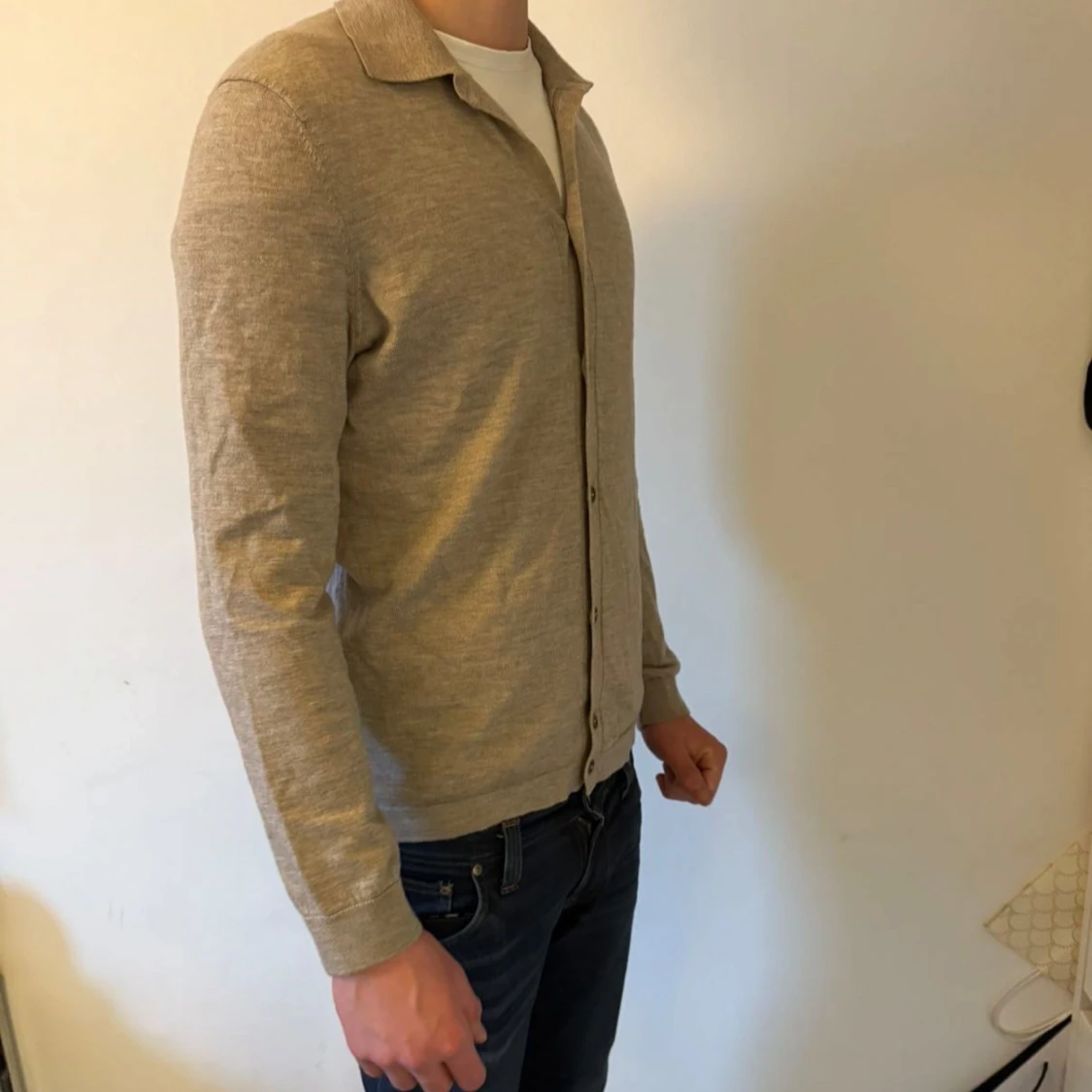 Morris merino knitted shirt  - 90