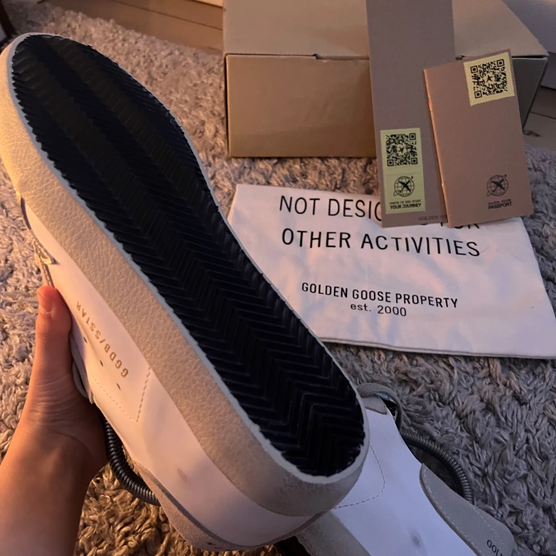 Golden Goose sneakers med ormskinnsmönster - 3