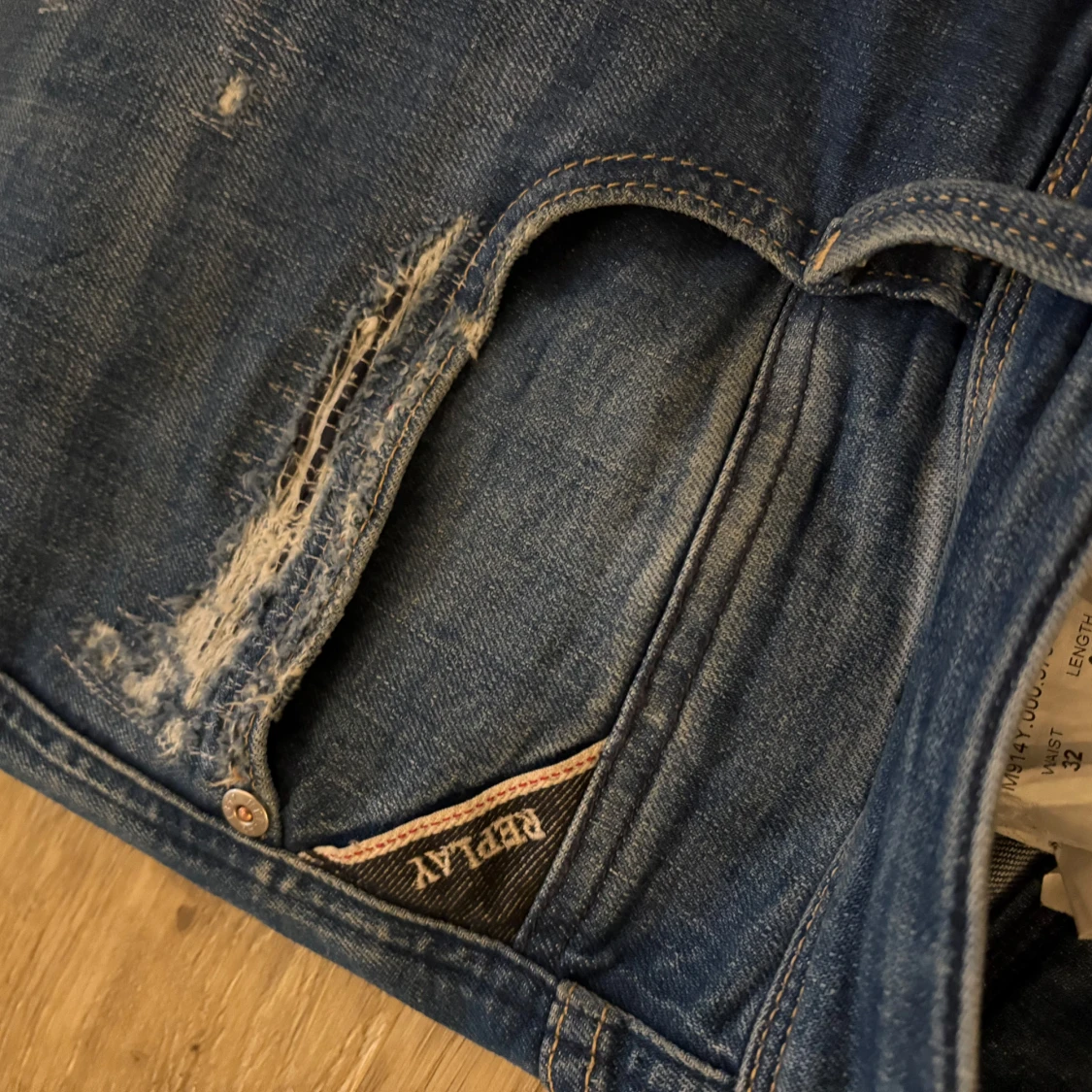 Blå jeans från Replay - 2