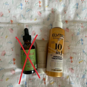 Värmeskydd + hårinpackning - Säljer mitt värmeskydd från L’Oreal som endast är använd några gånger + en oanvänd travel size hårinpackning från Rituals💕