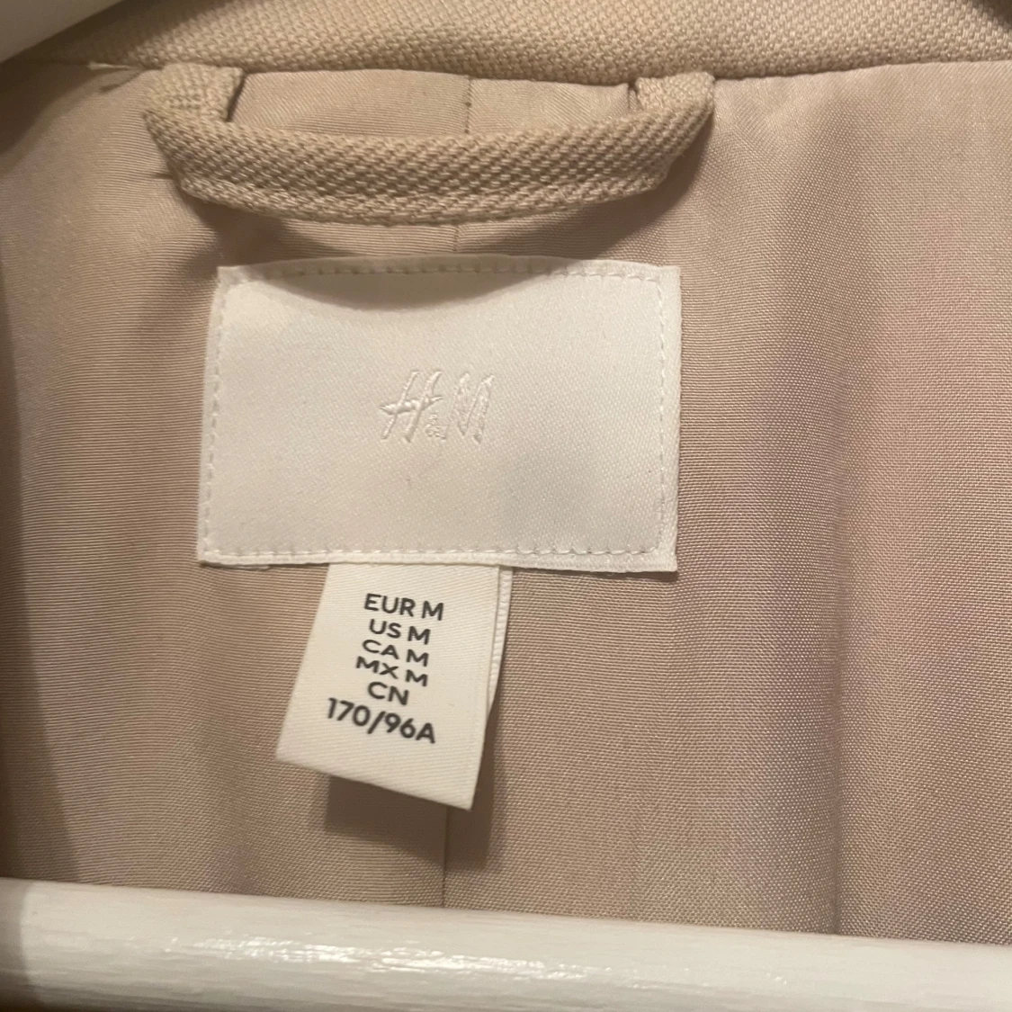 Oversized beige kavaj - 1