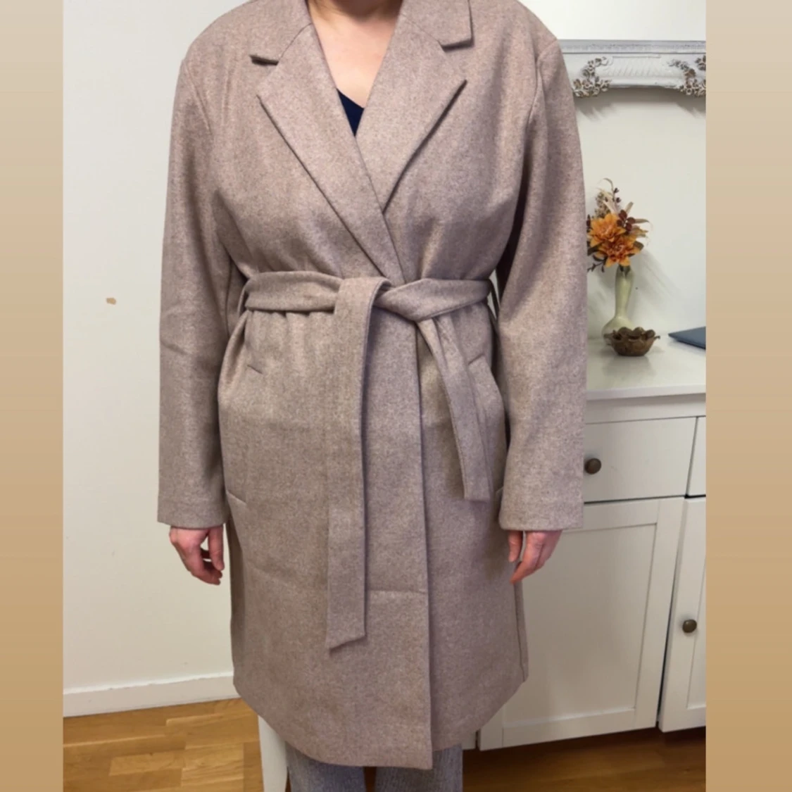 Beige kappa från ONLY - 2