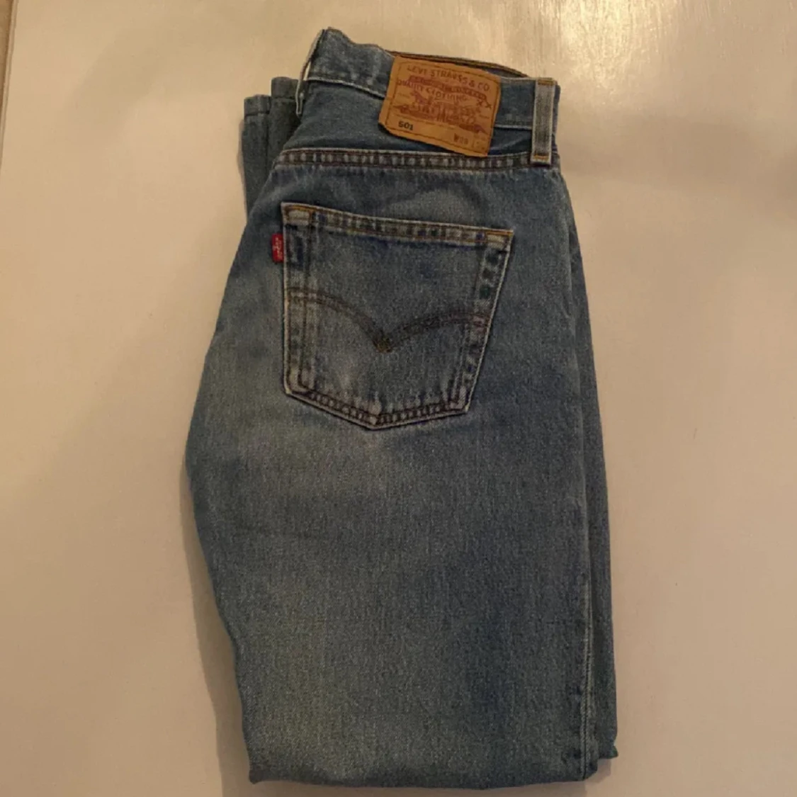 Levis 501 ljusblå jeans - 1