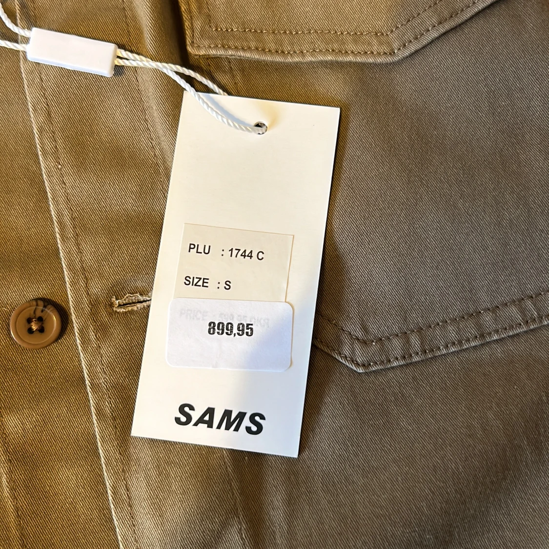 Brun overshirt från SAMS - 1