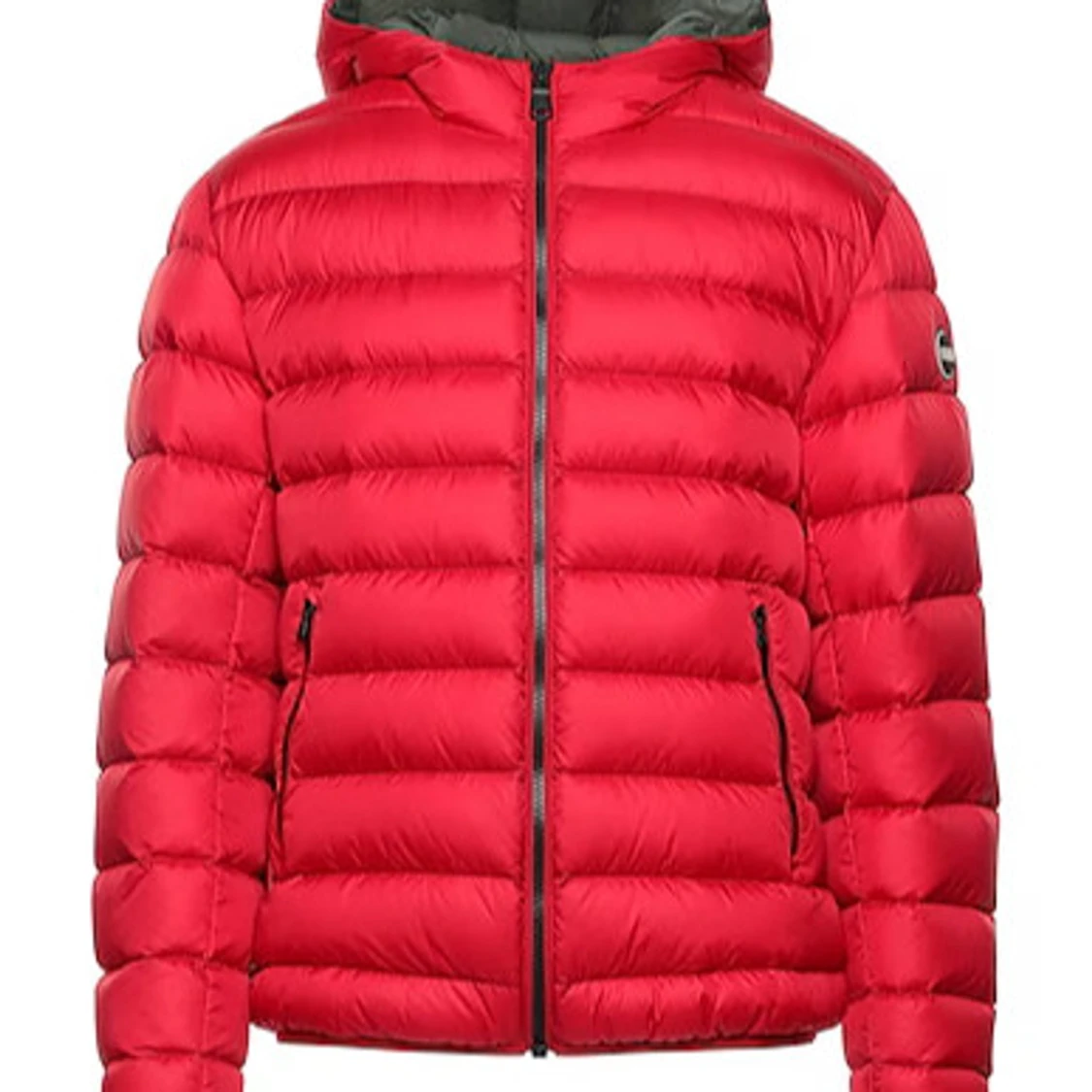 Röd dunjacka från Colmar