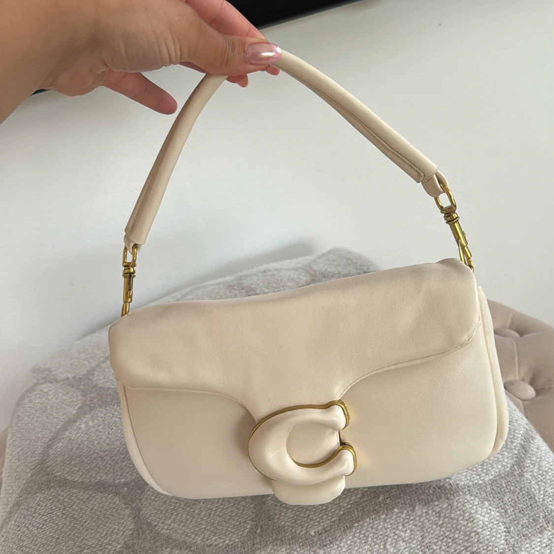 Coach väska beige  - 91