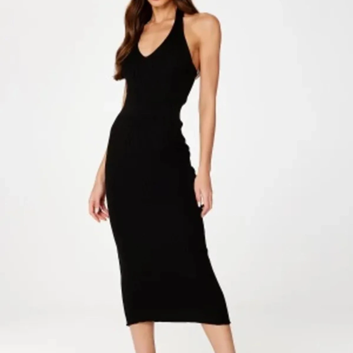 Stickad klänning - 91