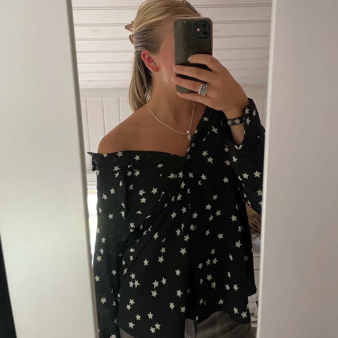 Skjorta med stjärnor 