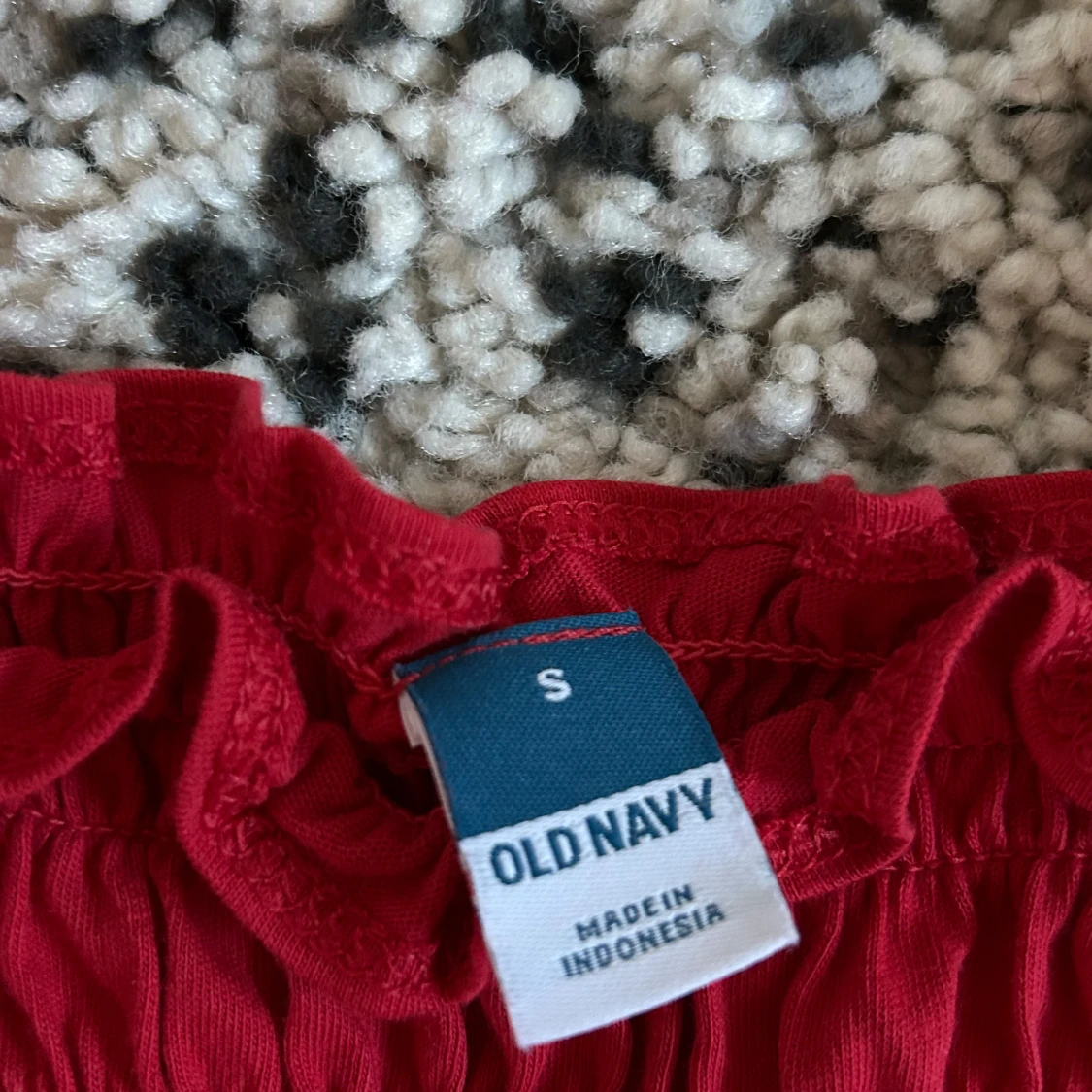 Röd linnetopp från Old Navy - 1
