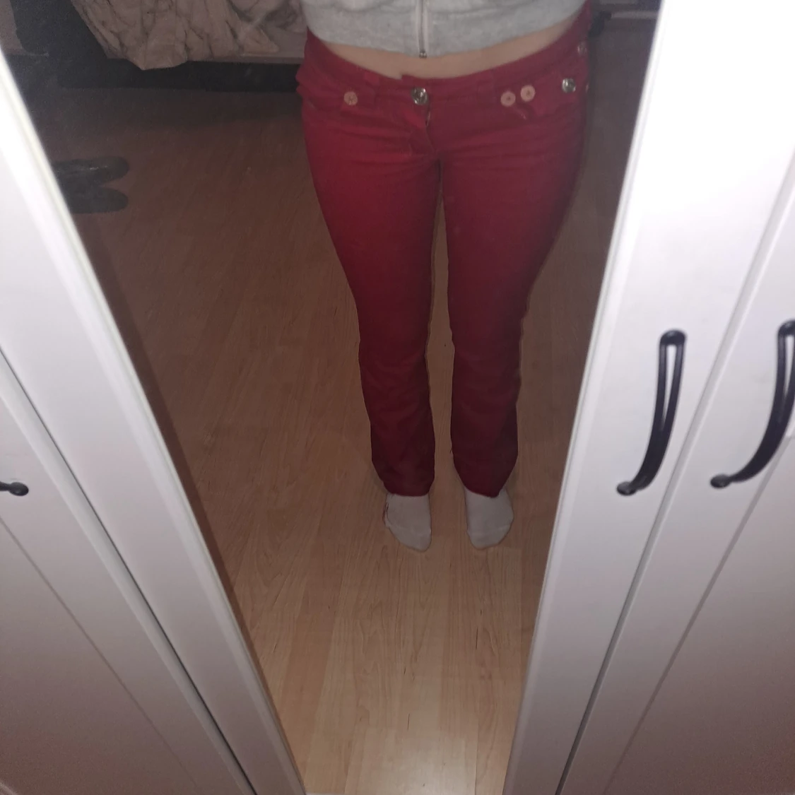 Röda true religion jeansen  - 1