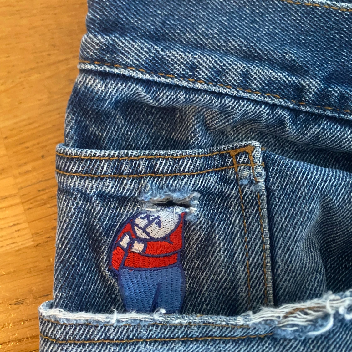 Blå jeans från Big Boy OG logo - 2