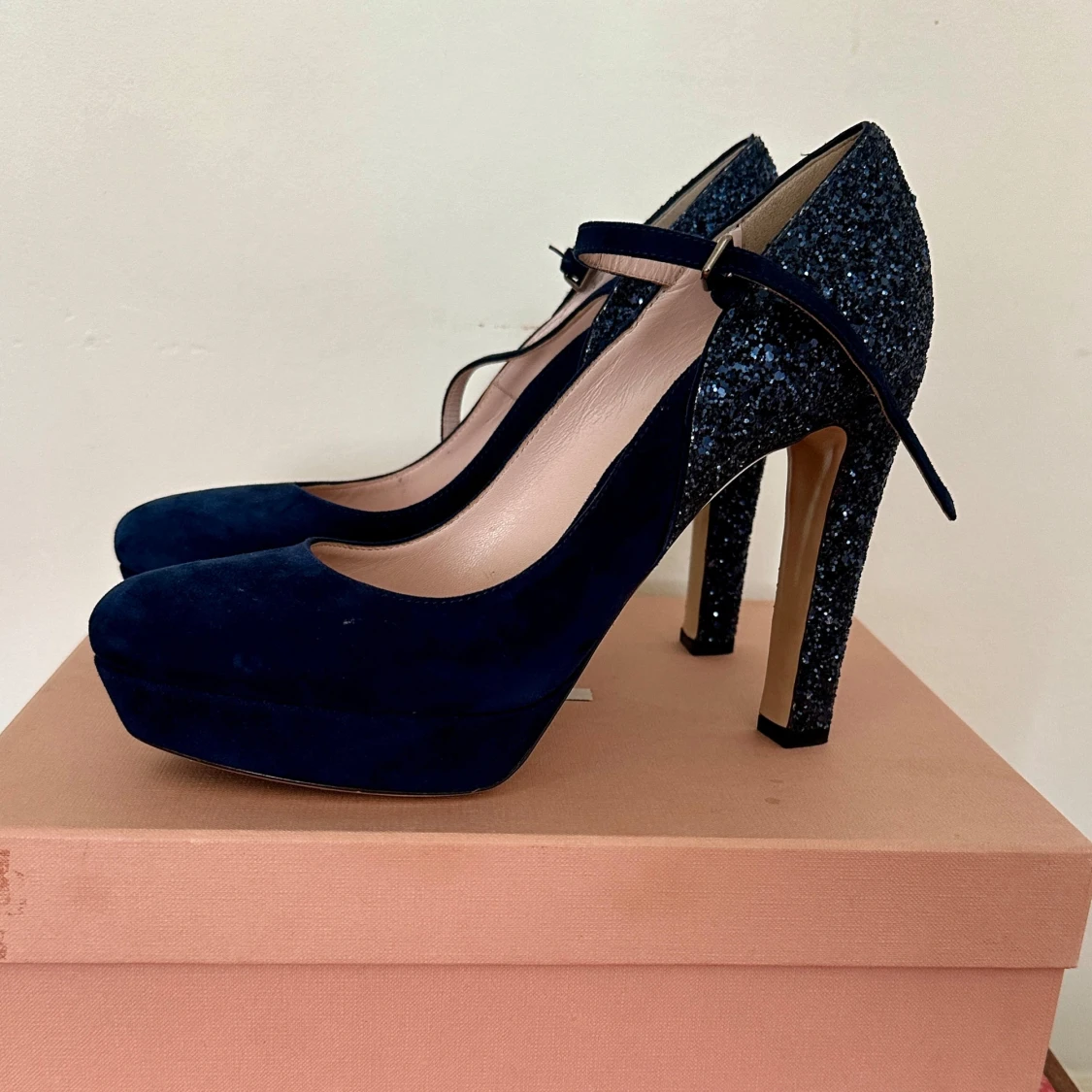 Miu Miu Mary Janes i mocka - 90