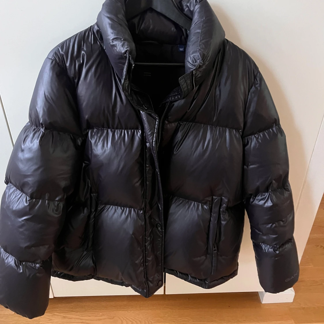 Glansig Puffer Gant Jacka 