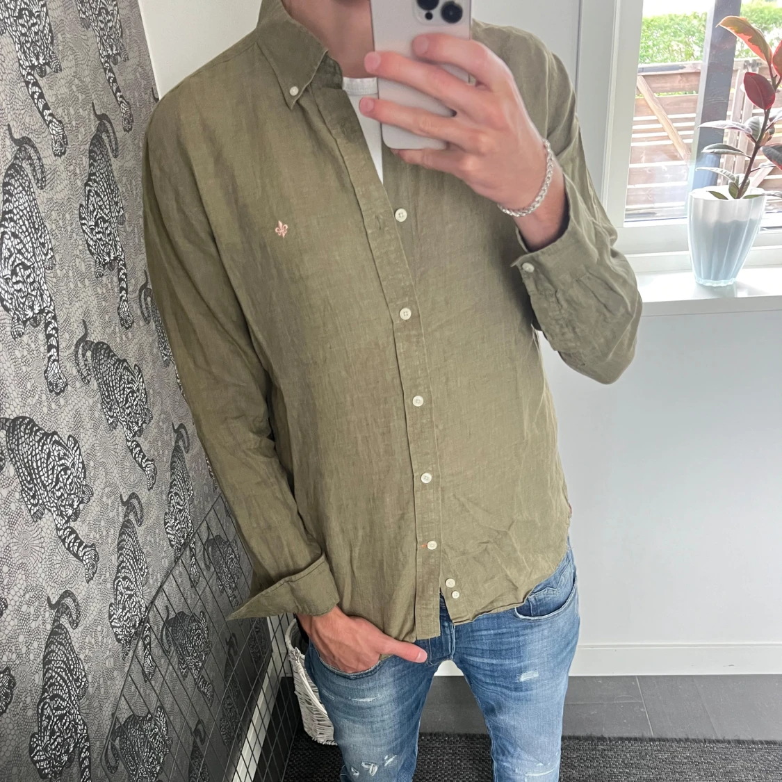 Morris Linneskjorta - 90