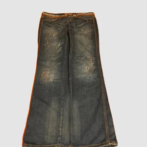 Vintage lågmidjade bootcut 2000s  jeans - Vintage bootcut lågmidjade 2000s jeans y2k