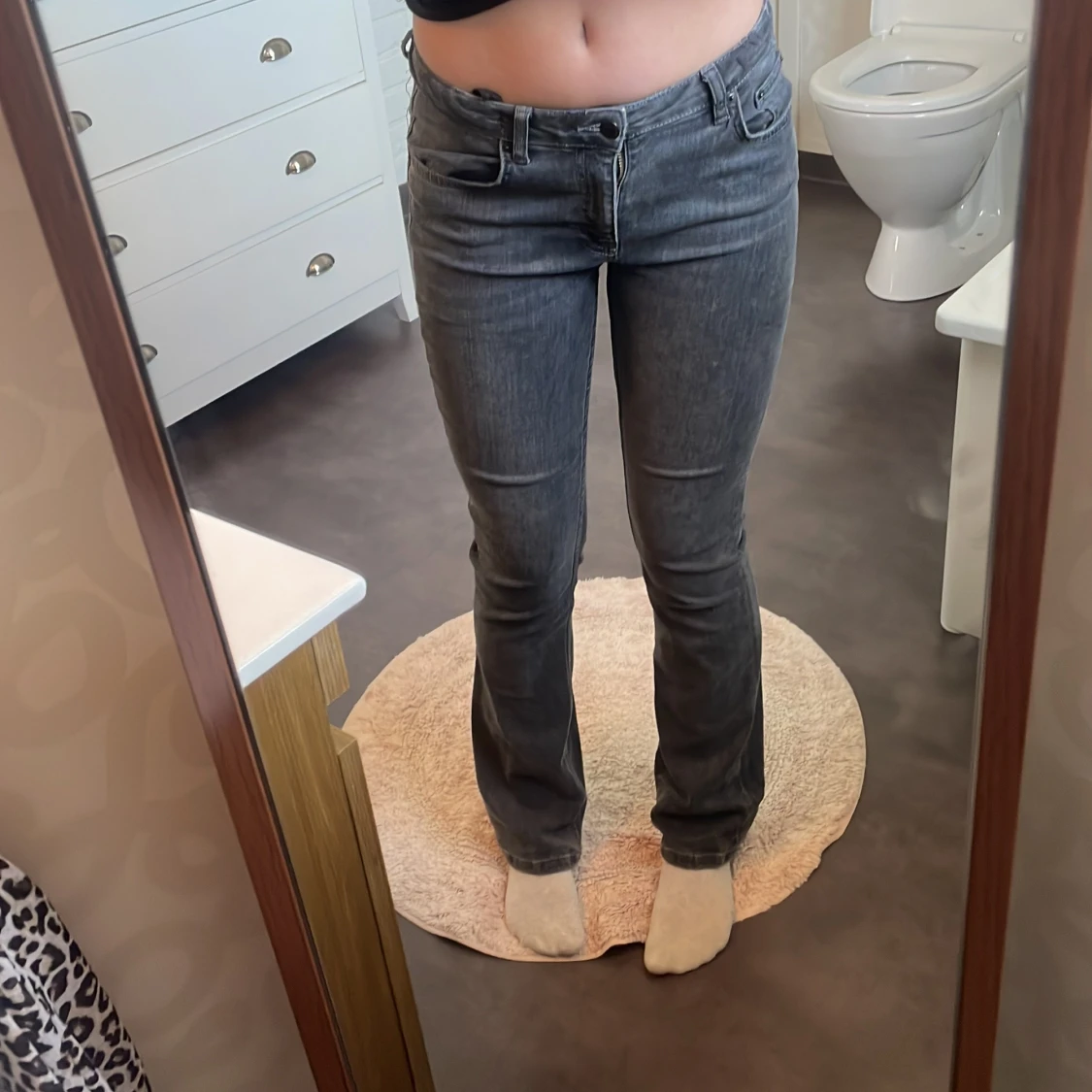 Lågmidijade jeans