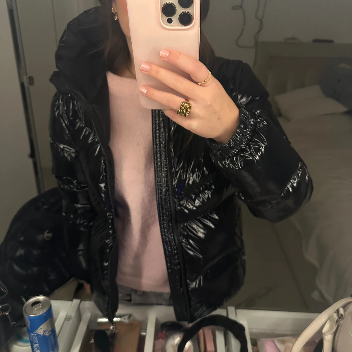 Glansig colmarjacka - 91