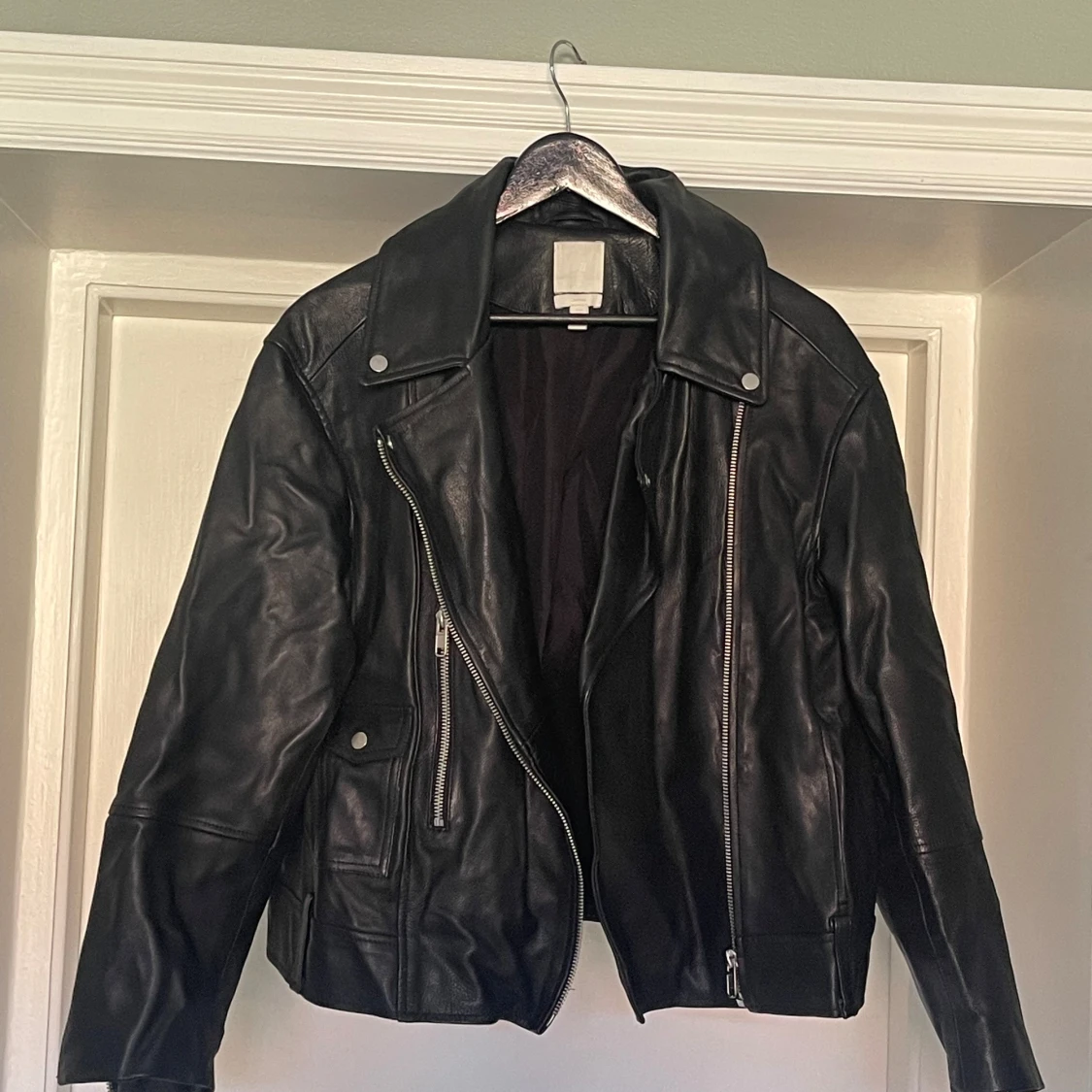 Skinnjacka från H&M