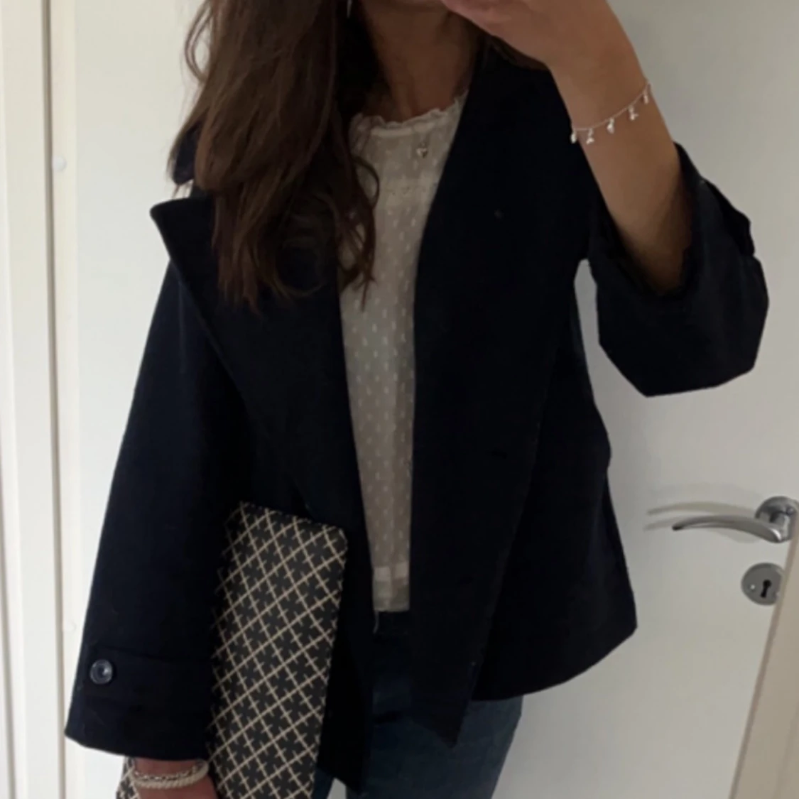 Mörkblå kappa design by si 